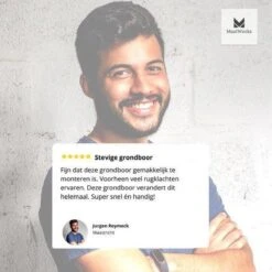 MaatWorkz - Grondboor - 25 CM - Boormachine - Bollenplanter - Moestuin - Palenboor - Boor - Tuin -Buitentuin Winkel 1200x1200 1468