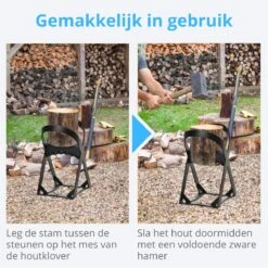 Zenzee - Houtklover - Houtsplijter - Houtkliever - Staal -Buitentuin Winkel 1200x1200 1508