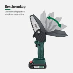Mardin Mini Kettingzaag - Snoeizaag - Kettingzaag - Kettingzaag Electrisch Met 2 Accu - Inclusief Koffer - 1 Extra Accu - Groen -Buitentuin Winkel 1200x1200 1608