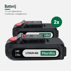 Mardin Mini Kettingzaag - Snoeizaag - Kettingzaag - Kettingzaag Electrisch Met 2 Accu - Inclusief Koffer - 1 Extra Accu - Groen -Buitentuin Winkel 1200x1200 1609