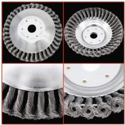 Onkruidborstel Voor Bosmaaier | 150mm /15 Cm Staalborstel Nieuw | Universele Onkruidborstel 150 Mm - Onkruidverwijderaar - Voegenborstel - Grastrimmer -Buitentuin Winkel 1200x1200 1700