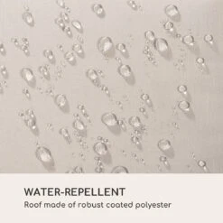 Blumfeldt Palermo Schommelbank - Hollywoodschommel 130 X 207 Cm - Ligbed Met Dak - Schommelstoel Voor 2 Personen - Tuinbank Inclusief Nekkussens - Stalen Frame En Polyester Dak - Grijs -Buitentuin Winkel 1200x1200 171