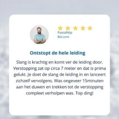 Techweise - Rioolslang Voor Kärcher K2 T/m K7 - 15M - Met Voorwaartse Hogedruksproeiers 15 Techweise - Rioolslang Voor Kärcher K2 T/m K7 - 15M - Met Voorwaartse Hogedruksproeiers -Buitentuin Winkel 1200x1200 1741