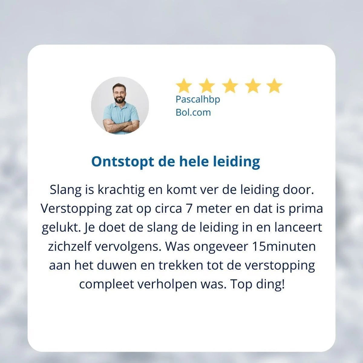 Techweise - Rioolslang Voor Kärcher K2 T/m K7 - 15M - Met Voorwaartse Hogedruksproeiers 5 Techweise - Rioolslang Voor Kärcher K2 T/m K7 - 15M - Met Voorwaartse Hogedruksproeiers - Afbeelding 3