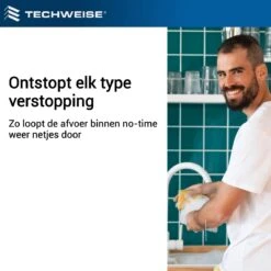 Techweise - Rioolslang Voor Kärcher K2 T/m K7 - 15M - Met Voorwaartse Hogedruksproeiers 17 Techweise - Rioolslang Voor Kärcher K2 T/m K7 - 15M - Met Voorwaartse Hogedruksproeiers -Buitentuin Winkel 1200x1200 1742