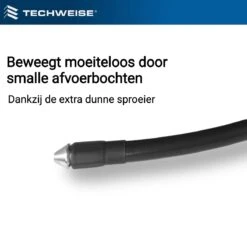 Techweise - Rioolslang Voor Kärcher K2 T/m K7 - 15M - Met Voorwaartse Hogedruksproeiers 18 Techweise - Rioolslang Voor Kärcher K2 T/m K7 - 15M - Met Voorwaartse Hogedruksproeiers -Buitentuin Winkel 1200x1200 1743