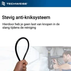Techweise - Rioolslang Voor Kärcher K2 T/m K7 - 15M - Met Voorwaartse Hogedruksproeiers 19 Techweise - Rioolslang Voor Kärcher K2 T/m K7 - 15M - Met Voorwaartse Hogedruksproeiers -Buitentuin Winkel 1200x1200 1744