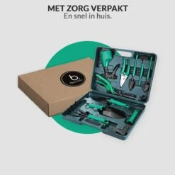 Tuinierset 10 Delig Met Complete Gereedschapskoffer Set Inclusief Tuinschaar, Handschep, Handhark, Plantenspuit, Haakvormige Voegenkrabber, Bloemenschepje, Bloemenschaar, Grasschaar En Heggenschaar 18 Tuinierset 10 Delig Met Complete Gereedschapskoffer Set Inclusief Tuinschaar, Handschep, Handhark, Plantenspuit, Haakvormige Voegenkrabber, Bloemenschepje, Bloemenschaar, Grasschaar En Heggenschaar -Buitentuin Winkel 1200x1200 1778