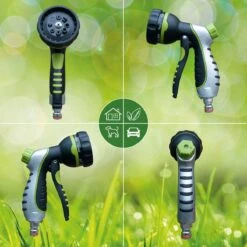 G-Flex Flexibele Tuinslang - Waterslang - 8 Verschillende Sproeistanden - Inclusief Opbergtas/splitter/Koppelstuk/Houder/Rubbers - 30 Meter -Buitentuin Winkel 1200x1200 1856