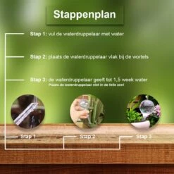 Waterdruppelaar Set Van 12 Stuks - Waterdruppelaar Voor Planten - Watergeefsysteem - Waterbol Irrigatiesysteem - Automatisch Druppelsysteem Voor Kamerplanten & Tuin - Watergever - Transparant - 15cm -Buitentuin Winkel 1200x1200 1876