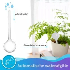 Summer Spark Waterdruppelaar Voor Planten 6 Stuks Transparant – 27 CM X 8 CM – 250 ML – Automatisch Watergeefsysteem Voor Kamerplanten – Planten Watergever Met Druppelsysteem – Waterbol -Buitentuin Winkel 1200x1200 1891