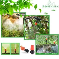 Bone Vista® 155 Stuks Water Druppelslang Irrigatiesysteem Tuin – Bewateringssysteem & Druppelsysteem -Buitentuin Winkel 1200x1200 1936