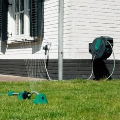 VONROC Automatische Slanghaspel – Incl. 25m Tuinslang, Aansluitslang, Spuitstuk, Koppelingen & Kraanaansluiting -Buitentuin Winkel 1200x1200 2003