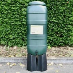 Regenton Rainsaver Groen 100 Liter + Voet -Buitentuin Winkel 1200x1200 2084
