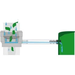 Regenton Vulautomaat 60 - 100 Mm + Afsluiter En Bladvanger -Buitentuin Winkel 1200x1200 2113