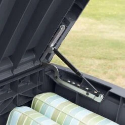 Keter - Borneo Opbergbox - 416 Liter - 129.5 X 62.5 X 70 Cm - Antraciet -Buitentuin Winkel 1200x1200 23