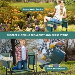 Uten - Kniebankje Tuin - Knie Steun - Tuinkruk Inklapbaar - Kniesteun Tuinieren - Kniekussen - Tot 150 Kg - Groen 26 Uten - Kniebankje Tuin - Knie Steun - Tuinkruk Inklapbaar - Kniesteun Tuinieren - Kniekussen - Tot 150 Kg - Groen -Buitentuin Winkel 1200x1200 230