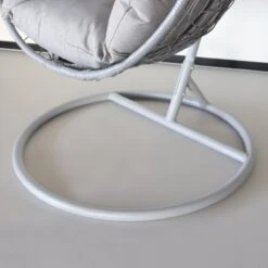 Egg Hangstoel Roundabout Grijs -Buitentuin Winkel 1200x1200 233