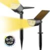 Happy Goods - Solar Prikspot - Buitenlampen - Tuinsteker - Buiten - Solar - Tuinverlichting - Lampen - Buiten Verlichting - Tuinlantaarn - Padverlichting - Zonne-energie - Warm White - Prikspot - Zomer - Duurzaam -Buitentuin Winkel 1200x1200 2346