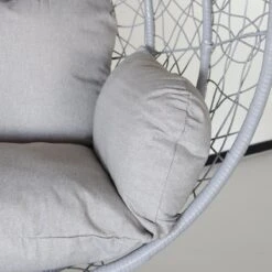 Egg Hangstoel Roundabout Grijs -Buitentuin Winkel 1200x1200 235