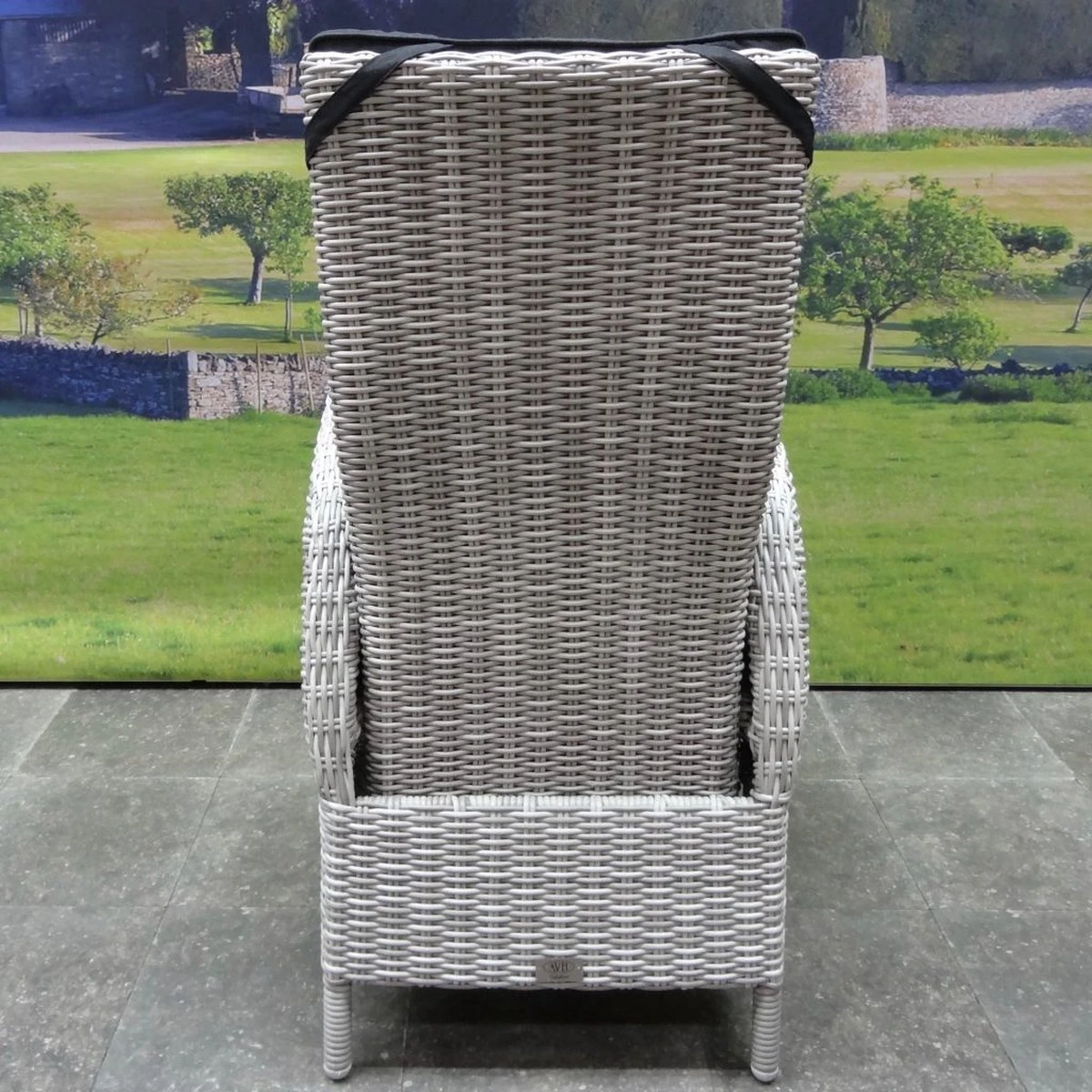 Menorca Dining Tuinstoel Verstelbaar Wit Grijs 7 Menorca Dining Tuinstoel Verstelbaar Wit Grijs - Afbeelding 5