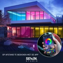 Seventh Studio LED-strip - 10 Meter -Waterdicht - RGB - Bluetooth - App Voor Mobiel - Alexa -Buitentuin Winkel 1200x1200 2436