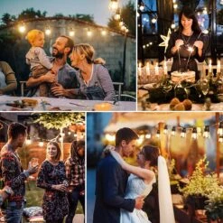 Partizzle 15m LED Lichtsnoer Voor Buiten - Tuinverlichting - Lampjes Slinger - Lichtslinger - 2700K / Waterdicht 19 Partizzle 15m LED Lichtsnoer Voor Buiten - Tuinverlichting - Lampjes Slinger - Lichtslinger - 2700K / Waterdicht -Buitentuin Winkel 1200x1200 2449