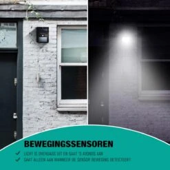 Ferodelli® Solar Buitenlamp Met Bewegingssensor - 40 LEDs - Tuinverlichting Op Zonne Energie - 4 Stuks -Buitentuin Winkel 1200x1200 2484