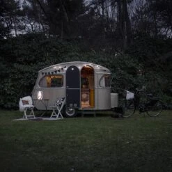 QAZQA Storm - Moderne LED Dimbare Staande Buitenlamp | Staande Lamp Voor Buiten Met Dimmer - 1 Lichts - H 300 Mm - Wit - Buitenverlichting -Buitentuin Winkel 1200x1200 2534