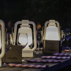 QAZQA Storm - Moderne LED Dimbare Staande Buitenlamp | Staande Lamp Voor Buiten Met Dimmer - 1 Lichts - H 300 Mm - Wit - Buitenverlichting -Buitentuin Winkel 1200x1200 2538