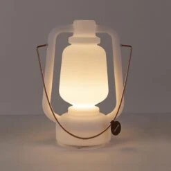 QAZQA Storm - Moderne LED Dimbare Staande Buitenlamp | Staande Lamp Voor Buiten Met Dimmer - 1 Lichts - H 300 Mm - Wit - Buitenverlichting -Buitentuin Winkel 1200x1200 2545