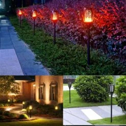 Merkloos Solar Fakkel Tuinverlichting Lantaarn Zonne Energie Buitenverlichting Tuinfakkels 96 Led Buiten Tuinlamp Set 4 Stuks Met Gratis LED Grondspot -Buitentuin Winkel 1200x1200 2548