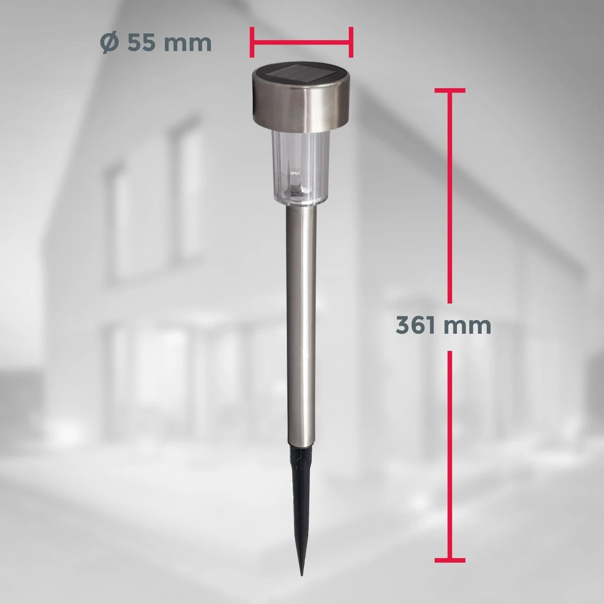 B.K.Licht - Solar Tuinverlichting LED - Padverlichting Met Nachtsensor - 12 Stuks - Tuinlampen Op Zonneenergie - Buitenverlichting - Buitenlamp - IP44 - Incl. Grondspies 5 B.K.Licht - Solar Tuinverlichting LED - Padverlichting Met Nachtsensor - 12 Stuks - Tuinlampen Op Zonneenergie - Buitenverlichting - Buitenlamp - IP44 - Incl. Grondspies - Afbeelding 3
