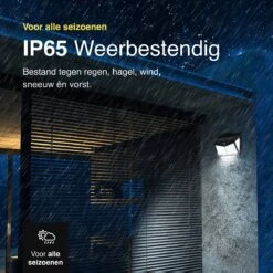 Vivid Green Solar Buitenlamp Met Bewegingssensor 208 LED - Wandlamp Op Zonne Energie - Tuinverlichting - Waterdicht - Met Sensor - Lamp - Zwart -Buitentuin Winkel 1200x1200 2569