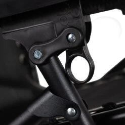 Luxe Ligstoel Met Hoofdsteun & Voetsteun - Verstelbare Rugleuning - Zonnebed Relaxstoel Voor Tuin/Terras/Strand/Balkon/Zwembad/Camping - Inklapbaar - Weerbestendig - Zwart -Buitentuin Winkel 1200x1200 257