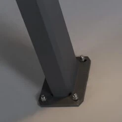 QAZQA Baleno - Moderne Staande Buitenlamp | Staande Lamp Voor Buiten - 1 Lichts - H 650 Mm - Donkergrijs - Buitenverlichting -Buitentuin Winkel 1200x1200 2572