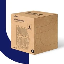 Merkloos Solar Buitenlamp Met Bewegingssensor - Wit Licht - Tuinverlichting Op Zonne-energie - IP65 Waterdicht - 2 Stuks - 97 LEDs - 2700K - Zwart -Buitentuin Winkel 1200x1200 2627