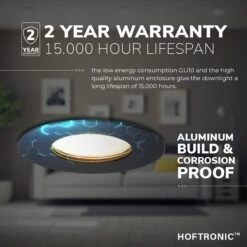 HOFTRONIC™ LED Inbouwspots 3 Spots - Zwart - Rond - IP65 - GU10 - Dimbaar - Spot Bari - 5 Watt 2700K Warm Wit -Buitentuin Winkel 1200x1200 2698