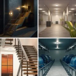 HOFTRONIC - LED Plafondlamp - Plafonnière - RVS - 12 Watt - IP65 Waterdicht - Kleur Instelbaar (2700K, 4000K & 5000K) - 1200 Lumen - IK10 Stootveilig - Ø25 Cm - Geschikt Voor Badkamer - Voor Binnen En Buiten - 3 Jaar Garantie -Buitentuin Winkel 1200x1200 2728