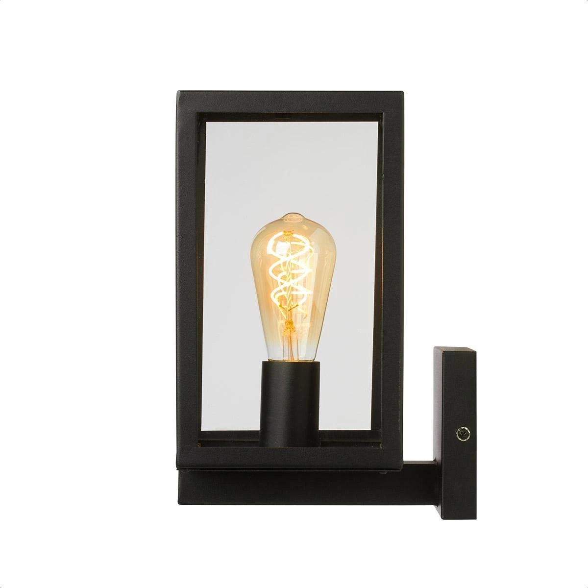 DMQ Buitenlamp Boston - Lantaarn Zwart IP44 - Voordeur - Wand / Hanglamp 5 DMQ Buitenlamp Boston - Lantaarn Zwart IP44 - Voordeur - Wand / Hanglamp - Afbeelding 3
