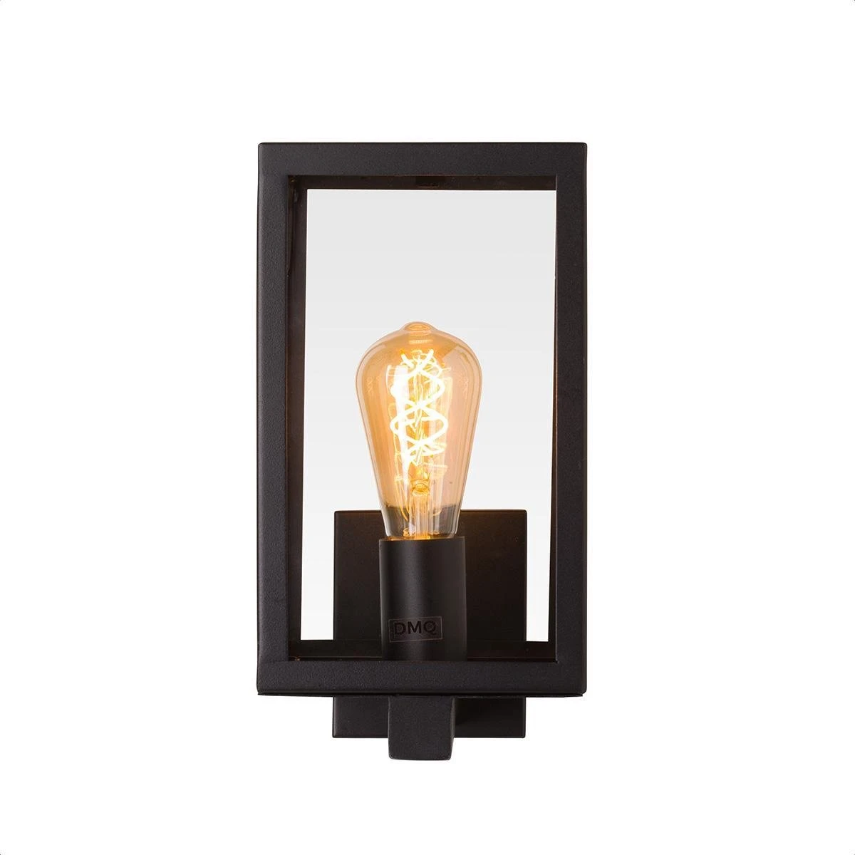 DMQ Buitenlamp Boston - Lantaarn Zwart IP44 - Voordeur - Wand / Hanglamp 6 DMQ Buitenlamp Boston - Lantaarn Zwart IP44 - Voordeur - Wand / Hanglamp - Afbeelding 4