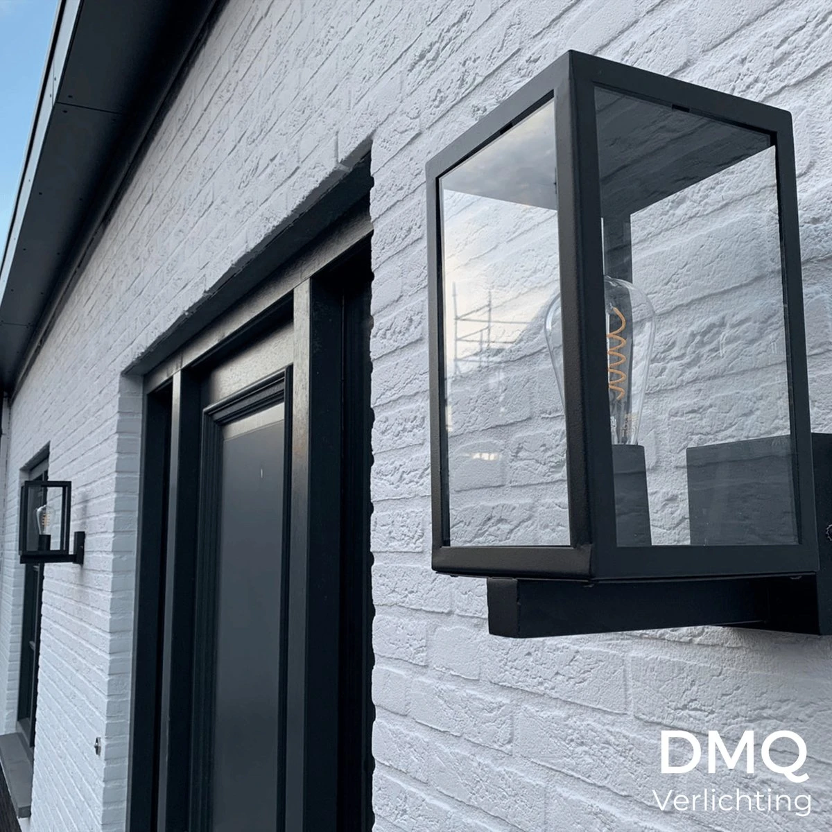 DMQ Buitenlamp Boston - Lantaarn Zwart IP44 - Voordeur - Wand / Hanglamp 8 DMQ Buitenlamp Boston - Lantaarn Zwart IP44 - Voordeur - Wand / Hanglamp - Afbeelding 6