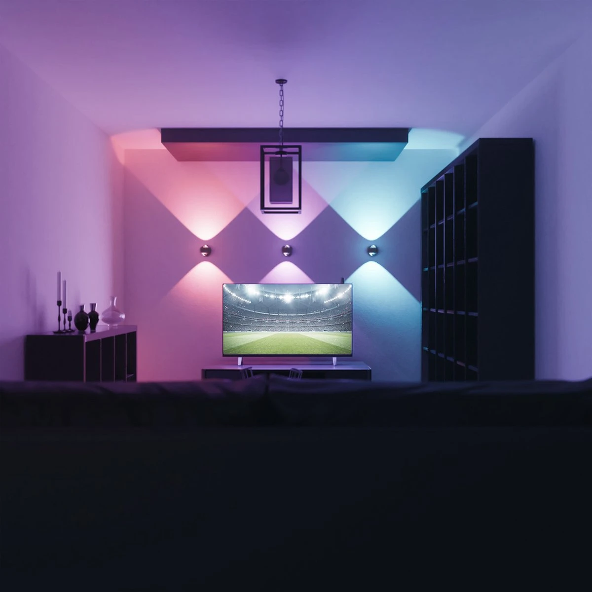 Hoftronic Smart Cupo - LED Wandlamp Up & Down Smart - RGBWW 16,5 Miljoen Kleuren - 6 Watt 600 Lumen - Zwart - Gevellamp Met Music Sync - IP54 Waterdicht - Geschikt Als Wandlamp Buiten, Wandlamp Badkamer En Wandlamp Binnen - 3 Jaar Garantie 5 Hoftronic Smart Cupo - LED Wandlamp Up & Down Smart - RGBWW 16,5 Miljoen Kleuren - 6 Watt 600 Lumen - Zwart - Gevellamp Met Music Sync - IP54 Waterdicht - Geschikt Als Wandlamp Buiten, Wandlamp Badkamer En Wandlamp Binnen - 3 Jaar Garantie - Afbeelding 3