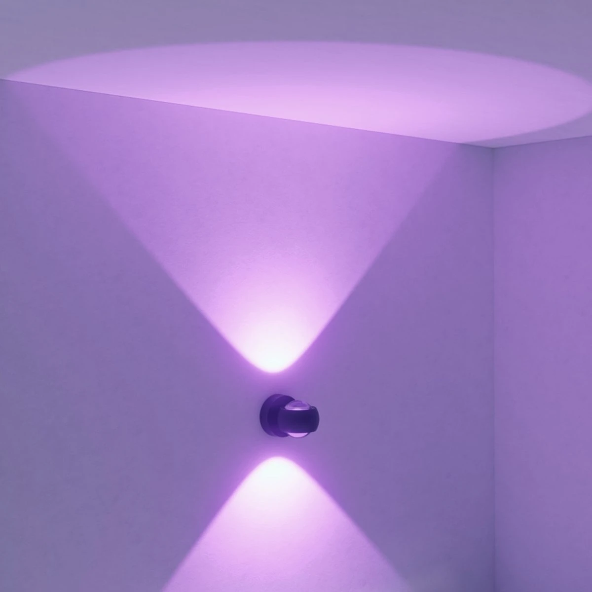 Hoftronic Smart Cupo - LED Wandlamp Up & Down Smart - RGBWW 16,5 Miljoen Kleuren - 6 Watt 600 Lumen - Zwart - Gevellamp Met Music Sync - IP54 Waterdicht - Geschikt Als Wandlamp Buiten, Wandlamp Badkamer En Wandlamp Binnen - 3 Jaar Garantie 22 Hoftronic Smart Cupo - LED Wandlamp Up & Down Smart - RGBWW 16,5 Miljoen Kleuren - 6 Watt 600 Lumen - Zwart - Gevellamp Met Music Sync - IP54 Waterdicht - Geschikt Als Wandlamp Buiten, Wandlamp Badkamer En Wandlamp Binnen - 3 Jaar Garantie - Afbeelding 20