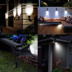 Solar Spot Light- Grond Spot Energiezuinig - Tuinverlichting Op Zonne-energie Met Nachtsensor - Sfeerverlichting Voor Op Gebouwen - Wit -Buitentuin Winkel 1200x1200 2774