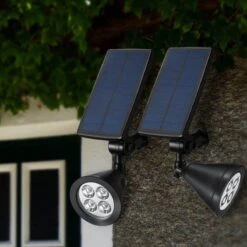Solar Spot Light- Grond Spot Energiezuinig - Tuinverlichting Op Zonne-energie Met Nachtsensor - Sfeerverlichting Voor Op Gebouwen - Wit -Buitentuin Winkel 1200x1200 2776