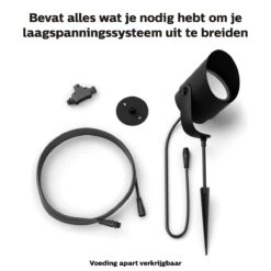 Philips Hue Lily XL-tuinspot - Wit En Gekleurd Licht - Zwart - Laagspanning -Buitentuin Winkel 1200x1200 2821