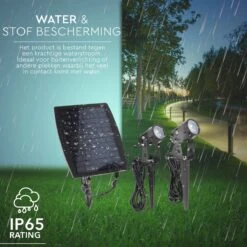 Proventa Longlife Solar LED Tuinspots Inclusief Zonnepanelen - 4 X LED Prikspot + 2 X Zonnepaneel -Buitentuin Winkel 1200x1200 2827