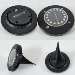 Shutterlight® 16 LED Solar Grondspot - Tuinverlichting - Zonlichtsensor - Zonne-energie - Matte Zwart - Warm Wit Licht - 4 Stuks - Buiten 15 Shutterlight® 16 LED Solar Grondspot - Tuinverlichting - Zonlichtsensor - Zonne-energie - Matte Zwart - Warm Wit Licht - 4 Stuks - Buiten -Buitentuin Winkel 1200x1200 2909