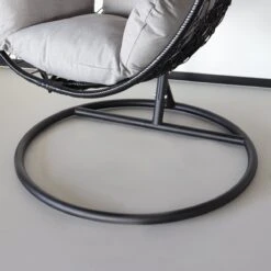 Egg Hangstoel Roundabout Zwart 11 Egg Hangstoel Roundabout Zwart -Buitentuin Winkel 1200x1200 342